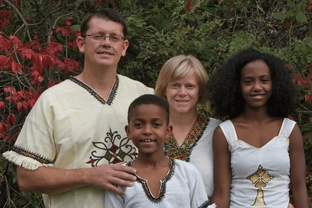 interracial family