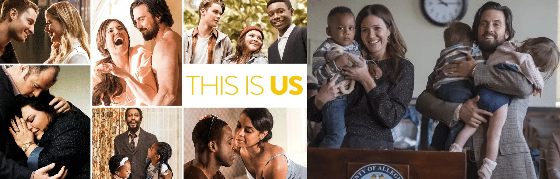 This Is Us TV Series Collage Images
