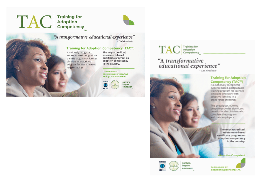 TAC Full Half Page Ads Examples