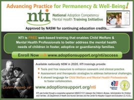 Advertisement showcasing an NTI introduction on a postcard-sized format.
