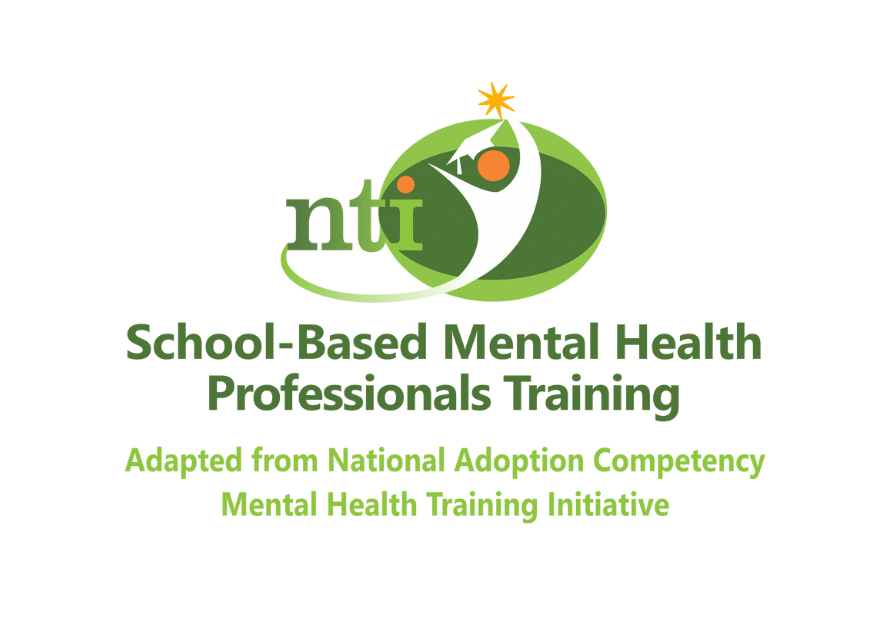 School-Based Mental Health Professionals Training Logo on white background