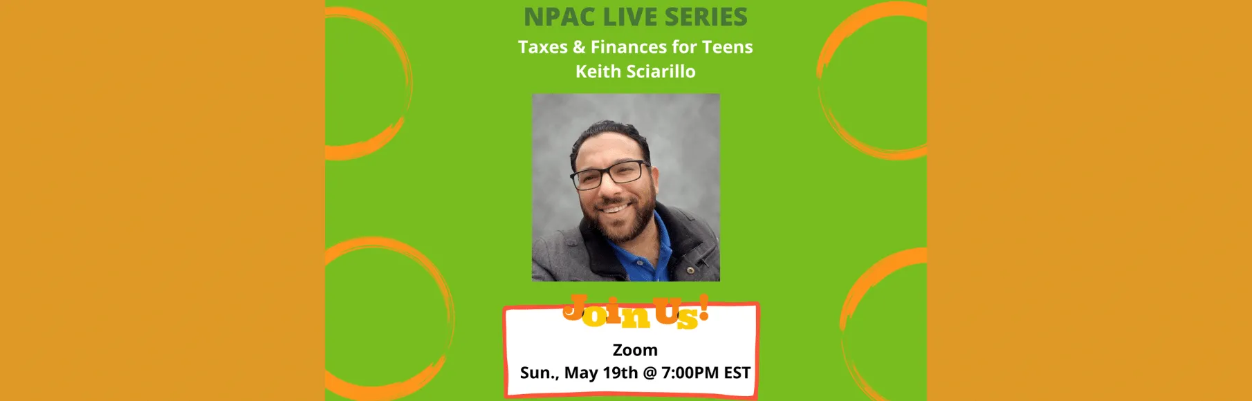 NPAC Live Series Keith Sciarillo