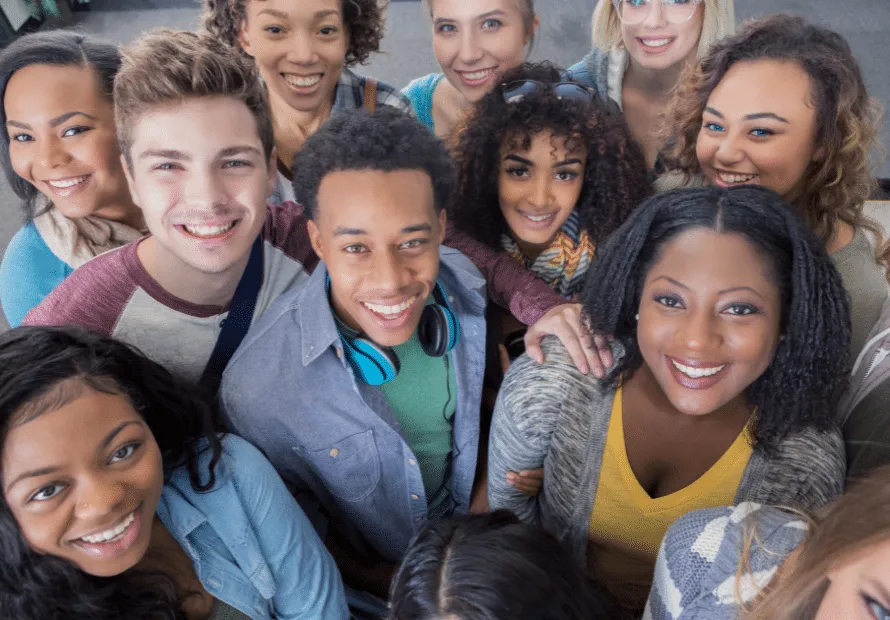 Group of young adults