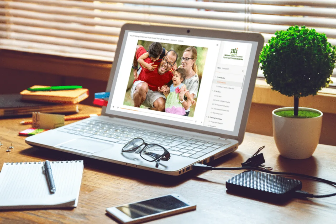 Image of NTI Training on laptop