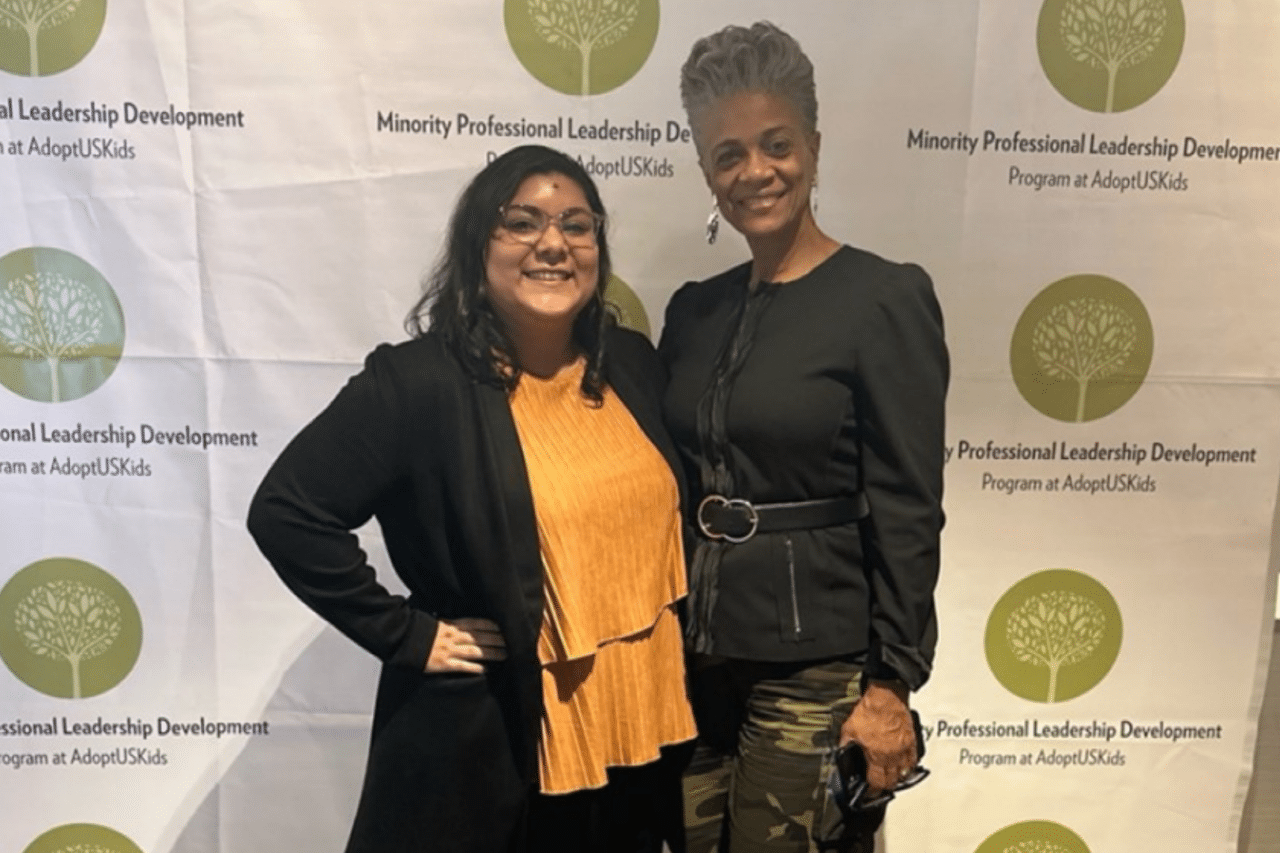 Ashley Garcia-Rivera and Edna Davis-Brown