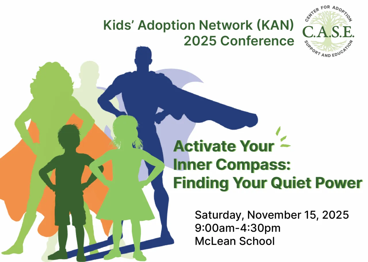 Adoptive Family Workshop KAN 2025 Graphic