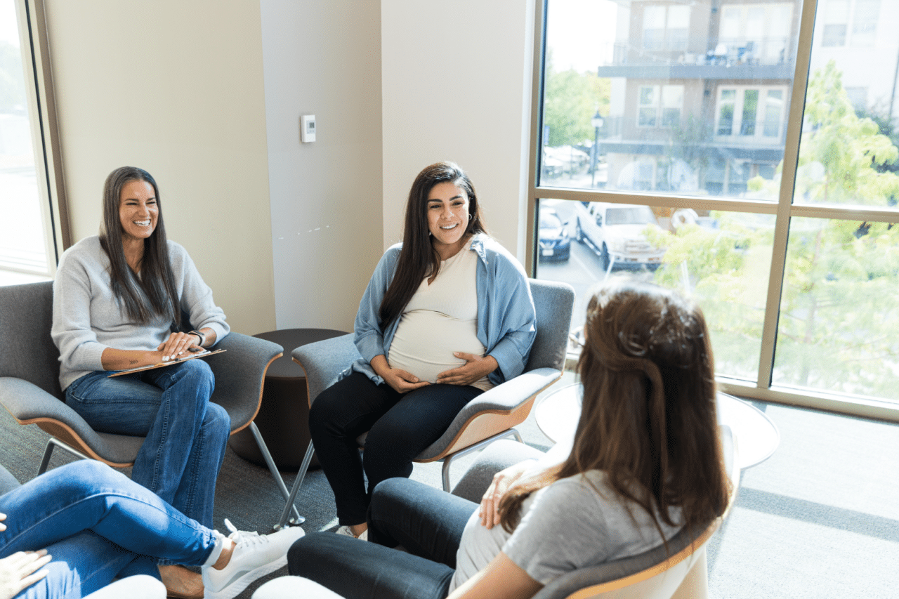 Group of Expectant Mothers for discussing Open Adoption