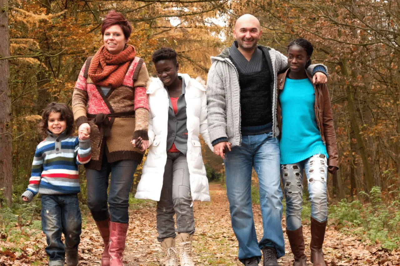 Interracial Family
